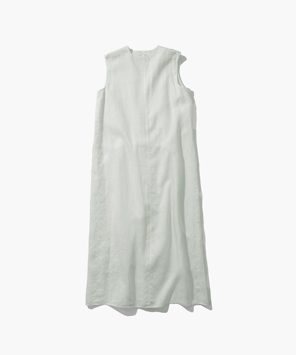 【エイトン/ATON】のNATURAL DYED LINEN LAWN タックドレス インテリア・キッズ・メンズ・レディースファッション・服の通販 founy(ファニー) 　ファッション　Fashion　レディースファッション　Fashion for Women　ワンピース　Dresses　フォーマル・パーティードレス・結婚式用ドレス　Elegant & Casual Dresses　春　Spring　ギャザー　Gathered, Ruffled　サテン　Satin, Glossy Fabric　ドレス　Dress, One-Piece　ドレープ　Drape, Draping Fabric　リネン　Linen, Linen Fabric　S/S・春夏　SS, Spring/Summer, Warm Season　夏　Summer　MINT|ID: prp329100004481374 ipo3291000000033247134
