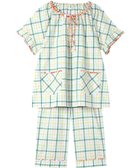 【ツモリチサト スリープ/tsumori chisato SLEEP】のツモリチサト パジャマ 5分袖 半袖 7分丈 綿混(本体) ローン素材 レディース UDT154 /ワコール 人気、トレンドファッション・服の通販 founy(ファニー) ファッション Fashion レディースファッション Fashion for Women トップス・カットソー Cut & Sew Tops ギャザー Gathered, Ruffled チェック Check, Plaid, Tartan パジャマ Pajamas, Sleepwear ボトム Bottoms, Lower Wear ポケット Pocket, Pocket Detail マーガレット Marguerite, Daisy Pattern 半袖 Short Sleeve, Half Sleeve thumbnail メロン|ID: prp329100004481441 ipo3291000000032708445