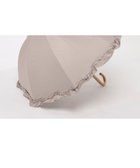 【アンビリオン/UNBILLION】のカシュネ cachenez / 【晴雨兼用】【日傘】 UV カット率99%以上 PUビッグフリルショートパラソル ダークベージュ|ID: prp329100004481455 ipo3291000000031833432