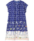 【ツモリチサト スリープ/tsumori chisato SLEEP】のツモリチサト ワンピース ルームウエア 4分袖 綿100%(本体) ローン素材 ロング丈(ふくらはぎ付近) レディース UNT146 /ワコール コン|ID: prp329100004481466 ipo3291000000031833442