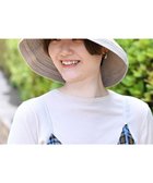 【アトレナ/ATRENA】の【UVカット率100%/遮熱/洗濯機洗い】コカゲル®UV100%cut リネンエッジアップハット ベージュ|ID: prp329100004481532 ipo3291000000032601057