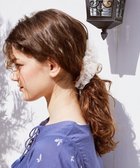 【メゾンドフルール/Maison de FLEUR】のチュールビジューバンスクリップ Ivory|ID: prp329100004481540 ipo3291000000031593676
