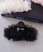 【メゾンドフルール/Maison de FLEUR】のチュールビジューバンスクリップ Black|ID: prp329100004481540 ipo3291000000031593679