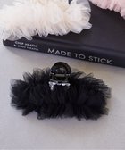 【メゾンドフルール/Maison de FLEUR】のチュールビジューバンスクリップ 人気、トレンドファッション・服の通販 founy(ファニー) ファッション Fashion レディースファッション Ladies' Fashion Online シュシュ / ヘアアクセ Hair Accessories おすすめ Recommend アクセサリー Accessories バレッタ Valletta パーティ Party メタル Metal ワンポイント One Point thumbnail Black|ID: prp329100004481540 ipo3291000000032601067