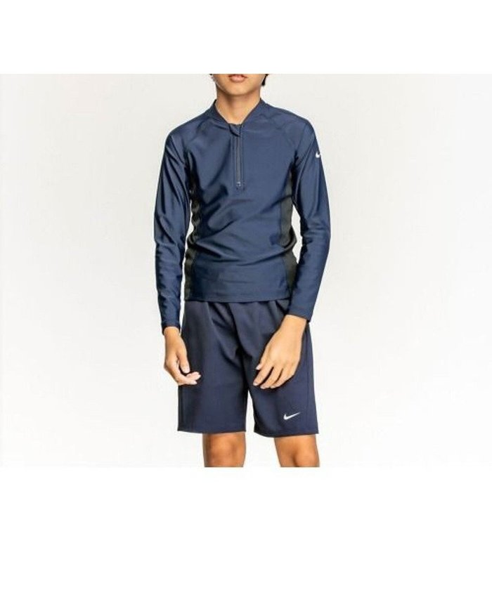 【三愛水着楽園/San-ai Resort】の【UNISEX】【NIKE】ナイキ ロングスリーブ セットアップ水着 インテリア・キッズ・メンズ・レディースファッション・服の通販 founy(ファニー) https://founy.com/ ファッション Fashion レディースファッション WOMEN 水着 Swimwear 水着 Swimwear ユニセックス Unisex おすすめ Recommend インナー Inner スリーブ Sleeve セットアップ Set Up セパレート Separate ドローコード Draw Cord ハーフ Half ボックス Box ロング Long 夏 Summer S/S・春夏 Ss・Spring/Summer 水着 Swimsuit A/W・秋冬 Aw・Autumn/Winter・Fw・Fall-Winter 長袖 Long Sleeve |ID: prp329100004481577 ipo3291000000031833491