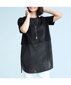 【アイシービー/iCB】の【人気のため新色追加・UVケア・洗える】シアージャージーコンビ カットソー ブラック系|ID: prp329100004481625 ipo3291000000032698364