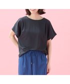 【エニィファム/any FAM】の【吸水速乾/イージーケア/UVカット/接触冷感】さらさらDRYブラウス スミクロ|ID: prp329100004481630 ipo3291000000032635575
