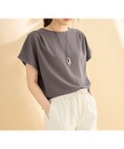 【エニー/ANY】のさらさらDRYブラウス 人気、トレンドファッション・服の通販 founy(ファニー) ファッション Fashion レディースファッション Fashion for Women トップス・カットソー Cut & Sew Tops シャツ・ブラウス・オフィスカジュアル Elegant Blouses & Button-Ups おすすめ Recommended / Our Picks スカーチョ Skacho, Skirt-Pants セットアップ Set-Up, Coordinated Outfit デニム Denim, Jeans Material エレガント 上品 Elegant 吸水 Absorbent, Quick-Dry 夏 Summer 春 Spring S/S・春夏 SS, Spring/Summer, Warm Season 洗える Machine Washable thumbnail ダークブラウン|ID: prp329100004481630 ipo3291000000033714021