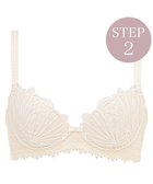 【ブラデリス ニューヨーク/BRADELIS New York】の【BRADELIS New York / 育乳補整ブラ・STEP2 寄せる】ローズステップ2ブラ24S1 脇高設計でスッキリ補正 アイボリー|ID: prp329100004481952 ipo3291000000031897758