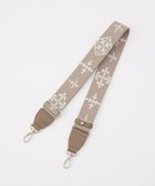 【ラシット/russet】のアレンジショルダーベルト【モノグラムテープ】(CE-1099) Beige2(シルバー金具)|ID: prp329100004481973 ipo3291000000031596786