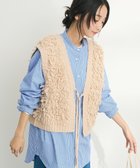 【クラフトスタンダードブティック/CRAFT STANDARD BOUTIQUE】のフリンジニットベスト Beige|ID: prp329100004482290 ipo3291000000031930445