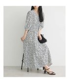 【アースミュージックアンドエコロジー/earth music&ecology】のカシュクール小花柄ワンピース Off White|ID: prp329100004482400 ipo3291000000031942321