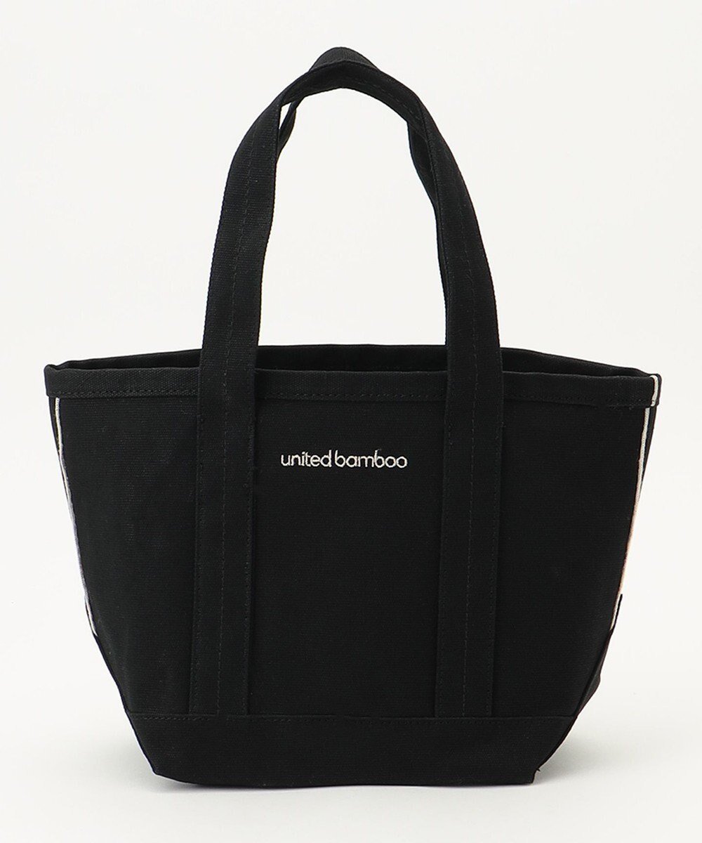 【ユナイテッドバンブールバック/united bamboo LE BAC】のベーシックキャンバストート小 インテリア・キッズ・メンズ・レディースファッション・服の通販 founy(ファニー) 　ファッション　Fashion　レディースファッション　WOMEN　バッグ　Bag　ショート　Short　ポケット　Pocket　軽量　Lightweight　ブラック系|ID: prp329100004482424 ipo3291000000031599853