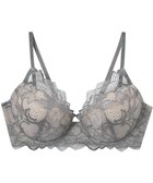 【ウィング/Wing】のブラジャー 立体感のあるバストをメイク ふっくらデコルテ きれいな谷間 ブラのズレ・浮きを軽減 【ハイライトブラ】 ブラ CB4000 ウイング/ワコール グレー|ID: prp329100004482510 ipo3291000000032569454