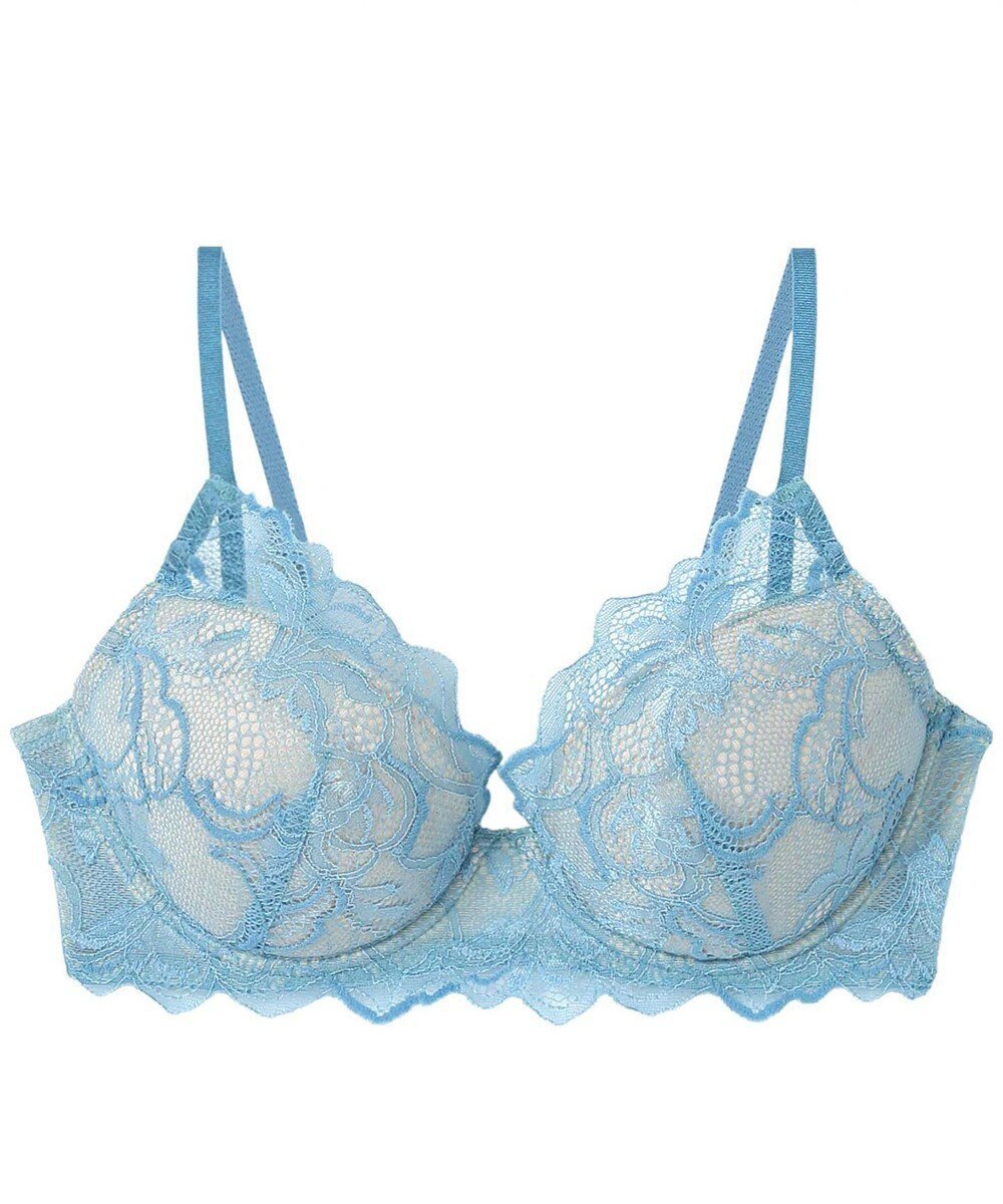 【ウィング/Wing】のブラジャー 立体感のあるバストをメイク ふっくらデコルテ きれいな谷間 ブラのズレ・浮きを軽減 【ハイライトブラ】 ブラ CB4000 ウイング/ワコール インテリア・キッズ・メンズ・レディースファッション・服の通販 founy(ファニー) 　ファッション　Fashion　レディースファッション　Fashion for Women　アンダー　Underwear Essentials　コレクション　Collection, Seasonal Line　デコルテ　Décolleté, Neckline　トレンド　Trend, Trending Now　フィット　Fit, Slim Fit　ブラジャー　Bra, Lingerie　ラップ　Wrap, Wrap Design　レース　Lace, Lace Fabric　ワイヤー　Wire, Wired Bra　ブルー|ID: prp329100004482510 ipo3291000000036256084