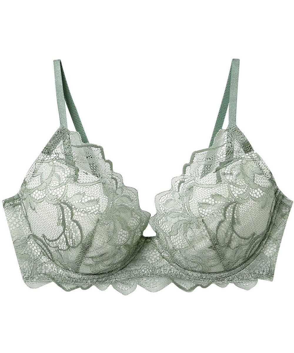 【ウィング/Wing】のブラジャー 立体感のあるバストをメイク ふっくらデコルテ きれいな谷間 ブラのズレ・浮きを軽減 【ハイライトブラ】 ブラ CB4000 ウイング/ワコール インテリア・キッズ・メンズ・レディースファッション・服の通販 founy(ファニー) 　ファッション　Fashion　レディースファッション　Fashion for Women　アンダー　Underwear Essentials　コレクション　Collection, Seasonal Line　デコルテ　Décolleté, Neckline　トレンド　Trend, Trending Now　フィット　Fit, Slim Fit　ブラジャー　Bra, Lingerie　ラップ　Wrap, Wrap Design　レース　Lace, Lace Fabric　ワイヤー　Wire, Wired Bra　オリーブ|ID: prp329100004482510 ipo3291000000036256092