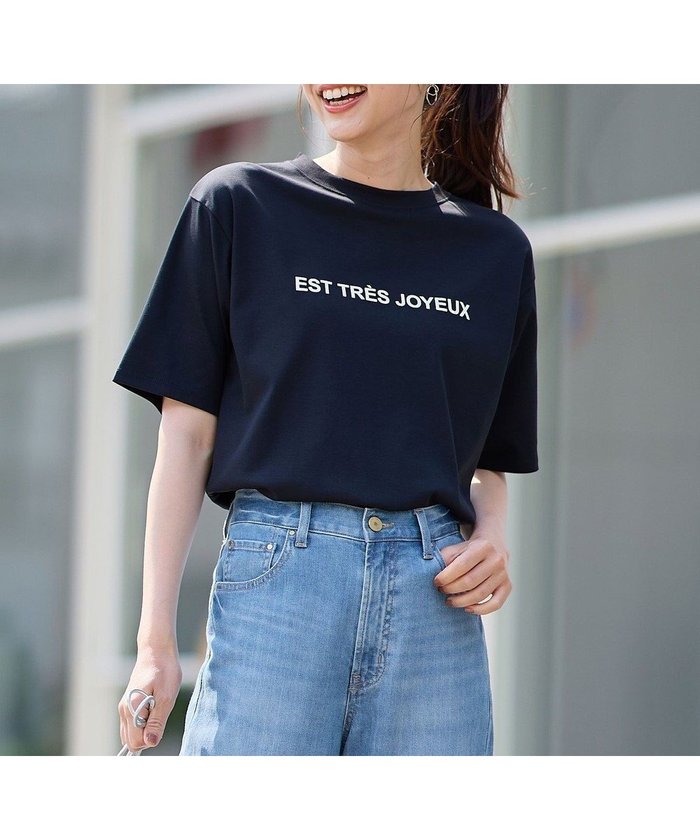 【エニィファム/any FAM】の【汗ジミ防止加工】シルケットスムース半袖ロゴTシャツ インテリア・キッズ・メンズ・レディースファッション・服の通販 founy(ファニー) https://founy.com/ ファッション Fashion レディースファッション WOMEN トップス・カットソー Tops/Tshirt シャツ/ブラウス Shirts/Blouses ロング / Tシャツ T-Shirts カットソー Cut and Sewn おすすめ Recommend インナー Inner カットソー Cut And Sew ジャケット Jacket スリット Slit デニム Denim プリント Print ベーシック Basic ボトム Bottom 再入荷 Restock/Back In Stock/Re Arrival 半袖 Short Sleeve 夏 Summer 春 Spring S/S・春夏 Ss・Spring/Summer |ID: prp329100004482551 ipo3291000000031982638