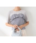 【アースミュージックアンドエコロジー/earth music&ecology】のドッキングビスチェプルオーバー 人気、トレンドファッション・服の通販 founy(ファニー) ファッション Fashion レディースファッション WOMEN トップス・カットソー Tops/Tshirt シャツ/ブラウス Shirts/Blouses ロング / Tシャツ T-Shirts プルオーバー Pullover カットソー Cut and Sewn ビスチェ Bustier カットソー Cut And Sew シャーリング Shirring シンプル Simple チェック Check ドッキング Docking ビスチェ Bustier フリル Frills ボトム Bottom ポケット Pocket A/W・秋冬 Aw・Autumn/Winter・Fw・Fall-Winter thumbnail Blue Gray|ID: prp329100004482665 ipo3291000000031942493