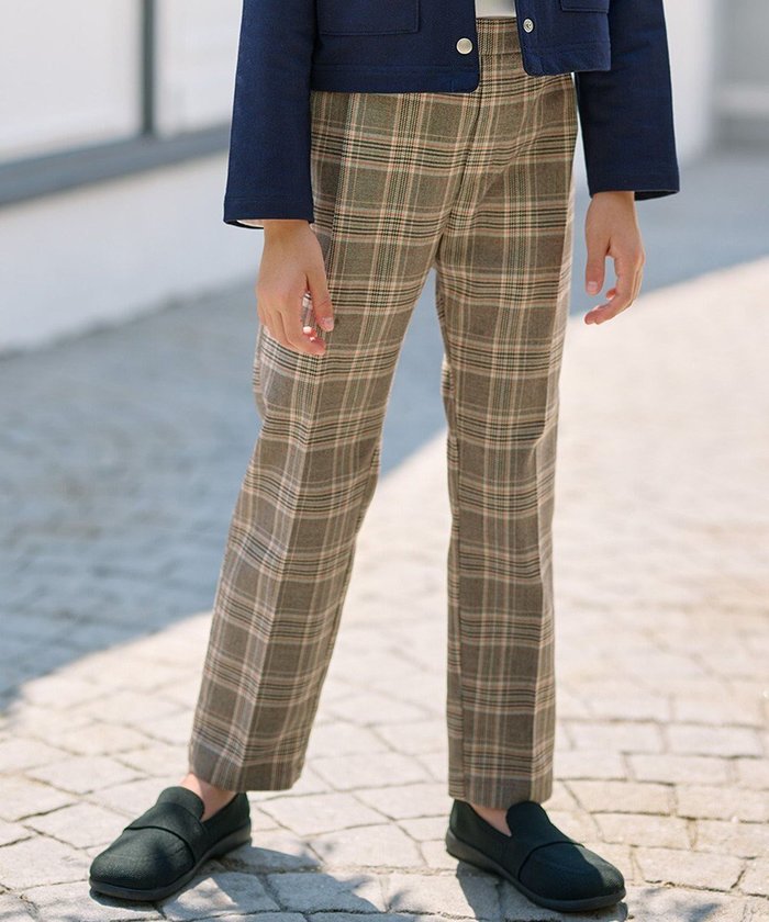 【組曲 / KIDS/KUMIKYOKU】の【110-140㎝】キチントチェック パンツ インテリア・キッズ・メンズ・レディースファッション・服の通販 founy(ファニー) https://founy.com/ ファッション Fashion キッズファッション Fashion for Kids ボトムス Bottoms クラシカル Classical, Vintage-Inspired ストレッチ Stretch, Stretchy Fabric センター Center, Center Line チェック Check, Plaid, Tartan トレーナー Sweatshirt, Trainer A/W・秋冬 Autumn/Winter |ID: prp329100004483071 ipo3291000000034338986