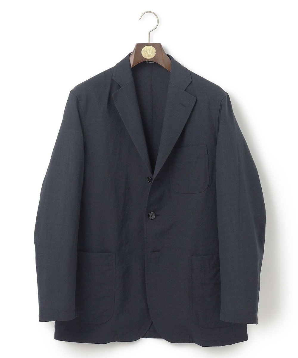 【ジェイ プレス/J.PRESS / MEN】の【新モデル/軽量/高通気性/吸湿性/放湿性】サマージャケット“ THE SHACKET” インテリア・キッズ・メンズ・レディースファッション・服の通販 founy(ファニー) 　ファッション　Fashion　メンズファッション　Fashion for Men　アウター　Men's Coats Outerwear　テーラードジャケット　Tailored Jackets & Blazers　インナー　Innerwear　春　Spring　軽量　Lightweight, Ultra Light　サマー　Summer, Summer Style　シンプル　Simple, Minimal　ジャケット　Jacket, Outerwear　フィット　Fit, Slim Fit　ボックス　Boxy, Box Shape　ポロシャツ　Polo Shirt, Collared Tee　リラックス　Relax, Relaxed Fit　ワーク　Workwear, Utility Style　S/S・春夏　SS, Spring/Summer, Warm Season　再入荷　Restock / Back in Stock　夏　Summer　ネイビー系|ID: prp329100004483076 ipo3291000000032125404
