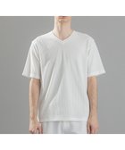 【ジョゼフ オム/JOSEPH HOMME / MEN】の新素材【清涼感】メランジクロスジャージー Vネック半袖カットソー ホワイト系|ID: prp329100004483081 ipo3291000000031888493