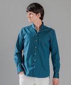 【ジョゼフ オム/JOSEPH HOMME / MEN】の80/2 オックス ウイングカラーシャツ ダルブルー系|ID: prp329100004483086 ipo3291000000031962239