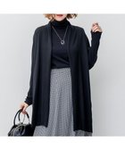 【23区/NIJYUSANKU】の【洗える】サステナブルウール ショールカラー カーディガン ブラック系|ID: prp329100004483121 ipo3291000000031988601