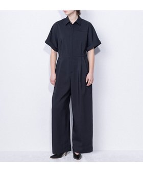 【ネイヴ/NAVE】の【ReNAVE・セットアップ可/洗える/撥水加工】ホロウツイル ジャンプスーツ 人気、トレンドファッション・服の通販 founy(ファニー) ファッション Fashion レディースファッション WOMEN ワンピース Dress オールインワン ワンピース All In One Dress サロペット Salopette 春 Spring 洗える Washable ショート Short スリーブ Sleeve スーツ Suit セットアップ Set Up ツイル Twill ブルゾン Blouson リラックス Relax ワイド Wide S/S・春夏 Ss・Spring/Summer 夏 Summer |ID:prp329100004483151