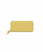 【トプカピ/TOPKAPI】の【TREASURE TOPKAPI】シュリンクレザー ラウンド 長財布 イエロー|ID: prp329100004483154 ipo3291000000031930177