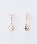 【フィービィー/phoebe】の【 K10 】ティアーズビジューピアス ローズゴールド ローズゴールド|ID: prp329100004483212 ipo3291000000031916483