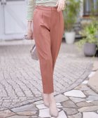 【エニィ スィス/any SiS】の【洗える】サイドバックルタックテーパード パンツ 人気、トレンドファッション・服の通販 founy(ファニー) ファッション Fashion レディースファッション Fashion for Women パンツ Pants & Trousers バッグ Bags センター Center, Center Line チェック Check, Plaid, Tartan ポケット Pocket, Pocket Detail 冬 Winter / This Winter 夏 Summer 春 Spring S/S・春夏 SS, Spring/Summer, Warm Season 洗える Machine Washable 無地 Plain, Solid Color 秋 Autumn thumbnail アプリコットピンク|ID: prp329100004483273 ipo3291000000034959363