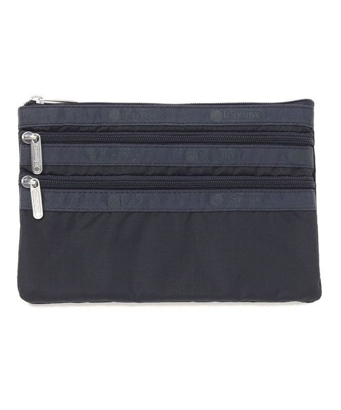 【レスポートサック/LeSportsac】の3ZIP COSMETIC/ディープシーブルー インテリア・キッズ・メンズ・レディースファッション・服の通販 founy(ファニー) https://founy.com/ ファッション Fashion レディースファッション WOMEN 財布 Wallets ポーチ Pouches アウトドア Outdoor シンプル Simple スポーツ Sports スリム Slim 財布 Wallet トラベル Travel 人気 Popularity フラット Flat プリント Print ポケット Pocket ポーチ Pouch 無地 Plain Color おすすめ Recommend 旅行 Travel ビジネス 仕事 通勤 Business |ID: prp329100004483299 ipo3291000000031990942