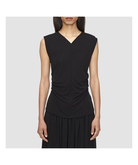 【ジョゼフ/JOSEPH】のクレープジャージー ノースリーブトップス 人気、トレンドファッション・服の通販 founy(ファニー) ファッション Fashion レディースファッション WOMEN トップス・カットソー Tops/Tshirt キャミソール / ノースリーブ No Sleeves シャツ/ブラウス Shirts/Blouses ロング / Tシャツ T-Shirts カットソー Cut and Sewn エレガント 上品 Elegant カットソー Cut And Sew ギャザー Gather ジャージー Jersey ストレッチ Stretch スリム Slim ドレープ Drape ノースリーブ No Sleeve フィット Fit 夏 Summer 春 Spring S/S・春夏 Ss・Spring/Summer |ID:prp329100004483543