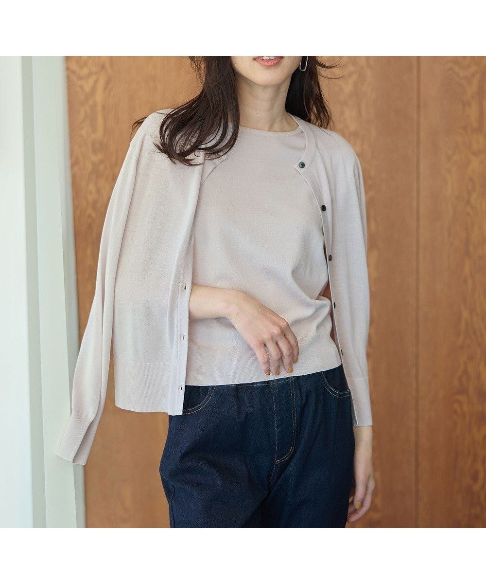 【エニー/ANY】の【2SET】ニットツインセット(ノースリーブニット+カーディガン) インテリア・キッズ・メンズ・レディースファッション・服の通販 founy(ファニー) ファッション Fashion レディースファッション Fashion for Women トップス・カットソー Cut & Sew Tops ニット Knit Tops & Sweaters カーディガン・羽織り Layered Style Cardigans キャミソール&ノースリーブ Camisoles & Sleeveless Tops カーディガン Cardigan, Knitwear スリーブ Sleeve, Long Sleeve / Short Sleeve セーター Sweater, Knitwear デニム Denim, Jeans Material ノースリーブ Sleeveless, No-Sleeve フレンチ French, French Style 夏 Summer 春 Spring S/S・春夏 SS, Spring/Summer, Warm Season オイスター|ID: prp329100004483562 ipo3291000000036255246