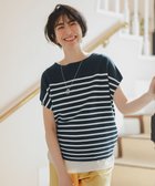 【エニー/ANY】の【新色追加/14色展開】アクリルガーターフレンチスリーブニット 人気、トレンドファッション・服の通販 founy(ファニー) ファッション Fashion レディースファッション Fashion for Women トップス・カットソー Cut & Sew Tops ニット Knit Tops & Sweaters 春 Spring スラックス Slacks, Dress Pants スリーブ Sleeve, Long Sleeve / Short Sleeve セーター Sweater, Knitwear デニム Denim, Jeans Material フレンチ French, French Style S/S・春夏 SS, Spring/Summer, Warm Season おすすめ Recommended / Our Picks 夏 Summer thumbnail ネイビー×オフ|ID: prp329100004483575 ipo3291000000033566351