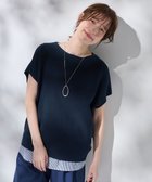 【エニー/ANY】の【新色追加/14色展開】アクリルガーターフレンチスリーブニット 人気、トレンドファッション・服の通販 founy(ファニー) ファッション Fashion レディースファッション Fashion for Women トップス・カットソー Cut & Sew Tops ニット Knit Tops & Sweaters 春 Spring スラックス Slacks, Dress Pants スリーブ Sleeve, Long Sleeve / Short Sleeve セーター Sweater, Knitwear デニム Denim, Jeans Material フレンチ French, French Style S/S・春夏 SS, Spring/Summer, Warm Season おすすめ Recommended / Our Picks 夏 Summer thumbnail ネイビー×ラメ|ID: prp329100004483575 ipo3291000000033566372