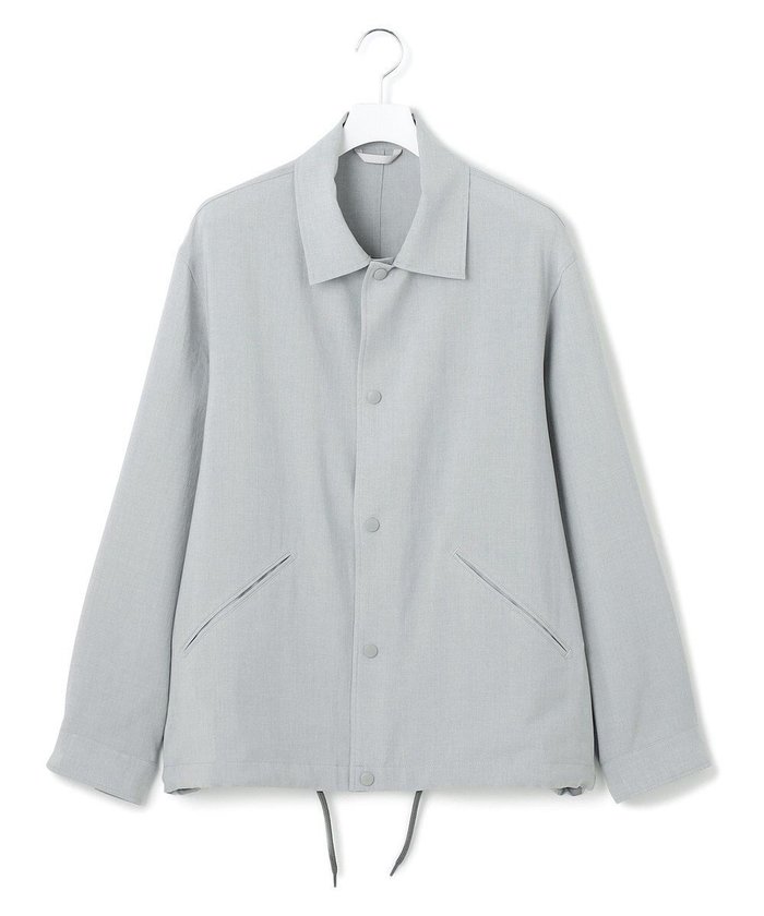 【ジェイプレスヨークストリート/J.PRESS YORK STREET】の【UNISEX】リネンライク コーチジャケット インテリア・キッズ・メンズ・レディースファッション・服の通販 founy(ファニー) https://founy.com/ ファッション Fashion レディースファッション WOMEN アウター Coat Outerwear ジャケット Jackets ブルゾン Blouson/Jackets ユニセックス Unisex カーゴパンツ Cargo Pants ジャケット Jacket セットアップ Set Up ブルゾン Blouson 夏 Summer 春 Spring S/S・春夏 Ss・Spring/Summer |ID: prp329100004483596 ipo3291000000031607481
