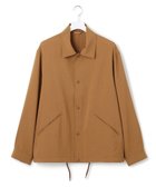 【ジェイプレスヨークストリート/J.PRESS YORK STREET】の【UNISEX】リネンライク コーチジャケット ブラウン系|ID: prp329100004483596 ipo3291000000031607490