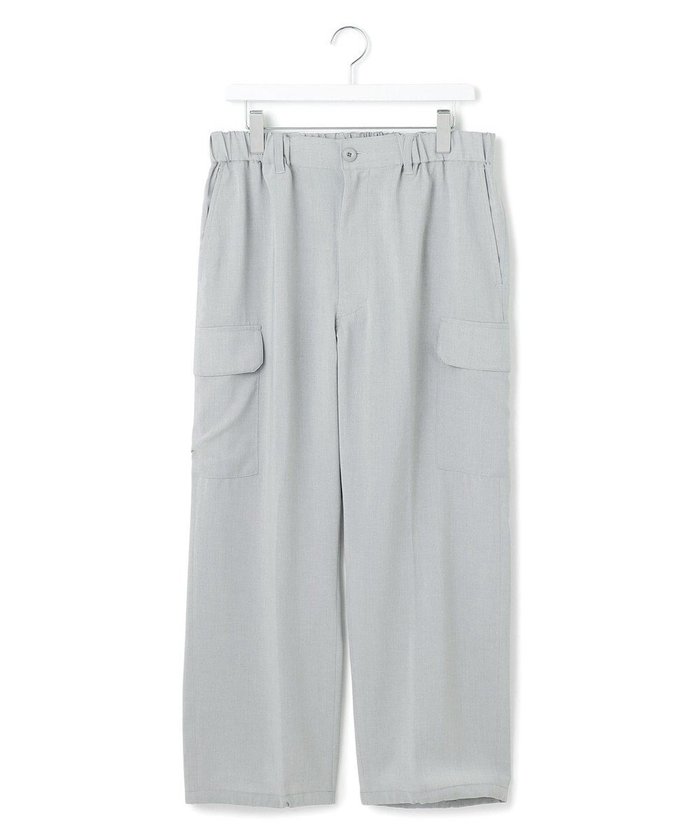 【ジェイプレスヨークストリート/J.PRESS YORK STREET】の【UNISEX】リネンライクイージー カーゴパンツ インテリア・キッズ・メンズ・レディースファッション・服の通販 founy(ファニー) https://founy.com/ ファッション Fashion レディースファッション Ladies' Fashion Online パンツ Pants ユニセックス Unisex カーゴパンツ Cargo Pants シューズ Shoes スピンドル Spindle セットアップ Set Up 夏 Summer 春 Spring S/S・春夏 Ss・Spring/Summer |ID: prp329100004483600 ipo3291000000032663588