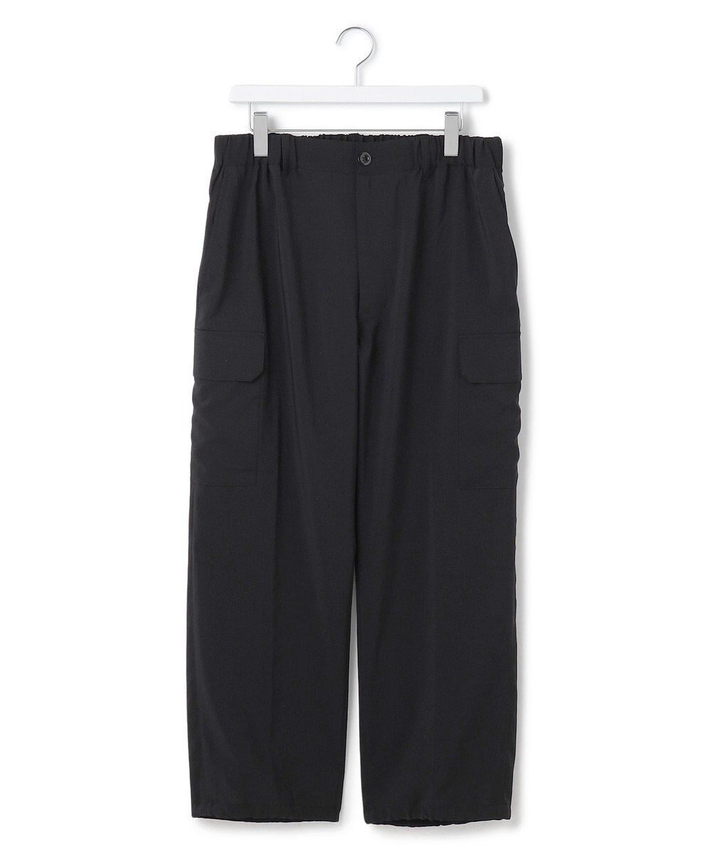 【ジェイプレスヨークストリート/J.PRESS YORK STREET】の【UNISEX】リネンライクイージー カーゴパンツ インテリア・キッズ・メンズ・レディースファッション・服の通販 founy(ファニー) 　ファッション　Fashion　レディースファッション　Ladies' Fashion Online　パンツ　Pants　ユニセックス　Unisex　カーゴパンツ　Cargo Pants　シューズ　Shoes　スピンドル　Spindle　セットアップ　Set Up　夏　Summer　春　Spring　S/S・春夏　Ss・Spring/Summer　ブラック系|ID: prp329100004483600 ipo3291000000032663590