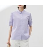【ジェイ プレス/J.PRESS】の【洗える】アセVisギンガム シャツ ブラウス ラベンダー系|ID: prp329100004483603 ipo3291000000032650043