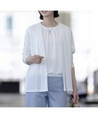 【ジェイ プレス/J.PRESS】の【洗える】ミラノ風天竺シアー カーディガン オフ系|ID: prp329100004483610 ipo3291000000035561848