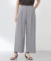 【ジェイ プレス/J.PRESS】の【洗える】アセVisギンガム イージー パンツ 人気、トレンドファッション・服の通販 founy(ファニー) ファッション Fashion レディースファッション WOMEN パンツ Pants 春 Spring 洗える Washable ギンガム Gingham ジャケット Jacket チェック Check リラックス Relax ワイド Wide S/S・春夏 Ss・Spring/Summer 夏 Summer エレガント 上品 Elegant |ID:prp329100004483618