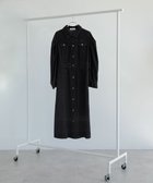 【グリーンパークス/Green Parks】のESCAR ボリュームスリーブデニムワンピース Black|ID: prp329100004483633 ipo3291000000032369496