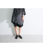 【グリーンパークス/Green Parks】の7分袖ミディ丈シャツワンピース Charcoal Gray|ID: prp329100004483661 ipo3291000000031607756