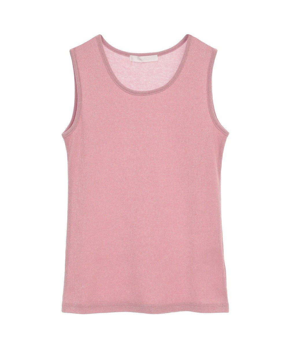 【グリーンパークス/Green Parks】の・Petit Fleur ラメリブタンクトップ インテリア・キッズ・メンズ・レディースファッション・服の通販 founy(ファニー) 　ファッション　Fashion　レディースファッション　WOMEN　トップス・カットソー　Tops/Tshirt　おすすめ　Recommend　インナー　Inner　タンク　Tank　フィット　Fit　ポケット　Pocket　夏　Summer　春　Spring　S/S・春夏　Ss・Spring/Summer　Pink|ID: prp329100004483664 ipo3291000000031783615