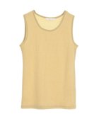 【グリーンパークス/Green Parks】の・Petit Fleur ラメリブタンクトップ Yellow|ID: prp329100004483664 ipo3291000000031783616