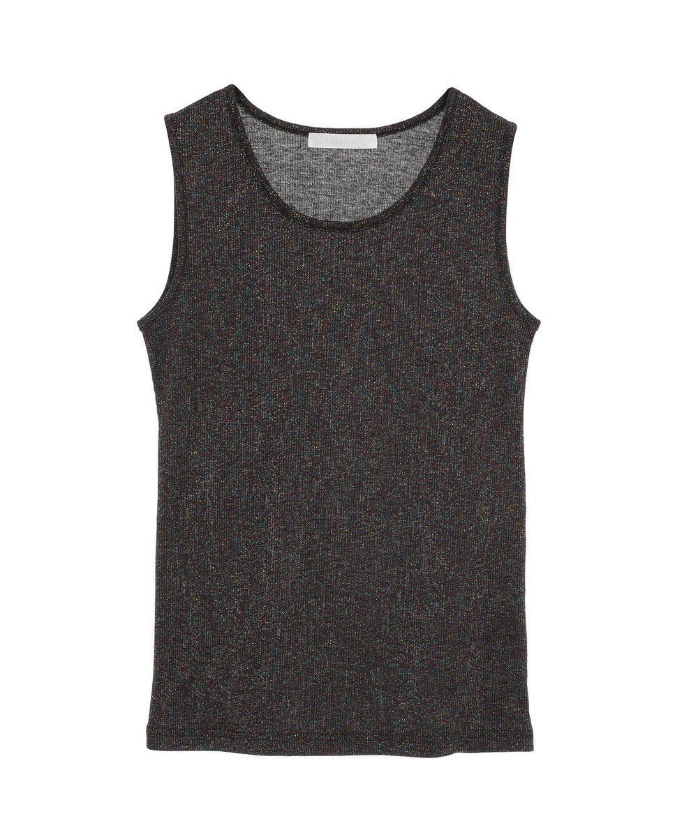 【グリーンパークス/Green Parks】の・Petit Fleur ラメリブタンクトップ インテリア・キッズ・メンズ・レディースファッション・服の通販 founy(ファニー) 　ファッション　Fashion　レディースファッション　WOMEN　トップス・カットソー　Tops/Tshirt　おすすめ　Recommend　インナー　Inner　タンク　Tank　フィット　Fit　ポケット　Pocket　夏　Summer　春　Spring　S/S・春夏　Ss・Spring/Summer　Mix|ID: prp329100004483664 ipo3291000000031783622