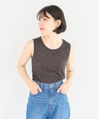 【グリーンパークス/Green Parks】の・Petit Fleur ラメリブタンクトップ Mix|ID: prp329100004483664 ipo3291000000032479393