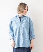 【サキュウ/caqu】の【洗える/コットン100%デニム】work shirts ゆったりシルエットなワークシャツ 7years|ID: prp329100004483670 ipo3291000000032599502